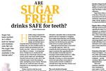 Are Sugar free drinks safe for teeth