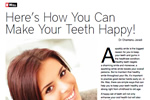 Here's How You Can Make Your Teeth Happy!